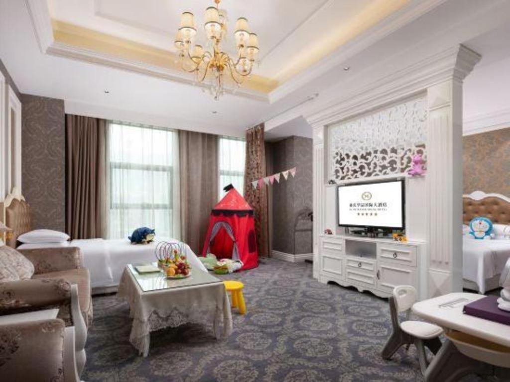 Chongqing Huachen International Hotel Exteriér fotografie