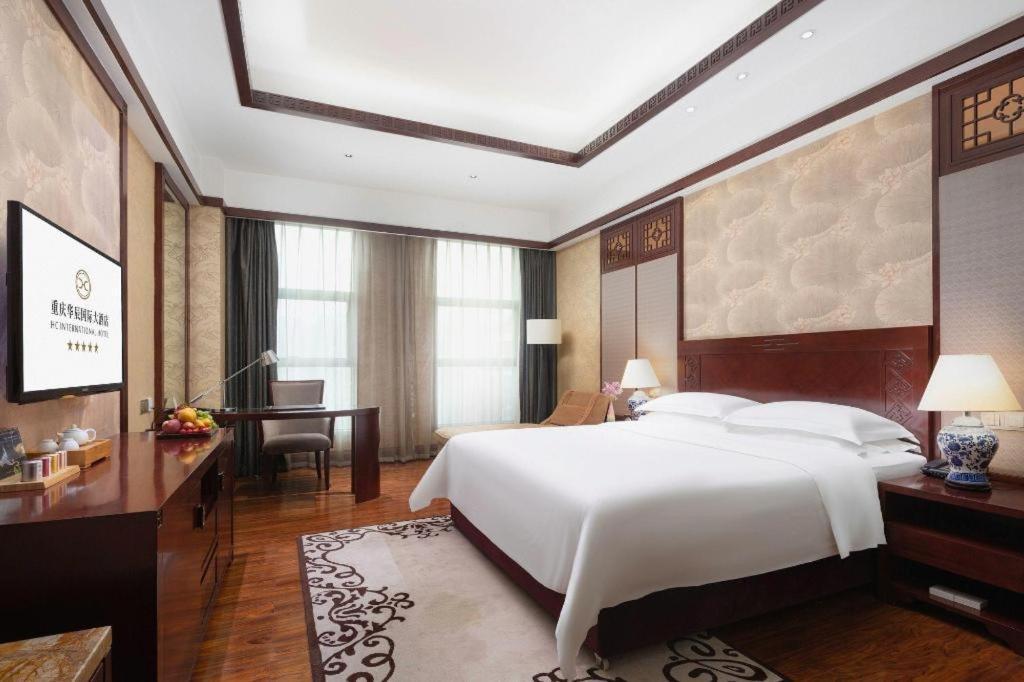 Chongqing Huachen International Hotel Exteriér fotografie